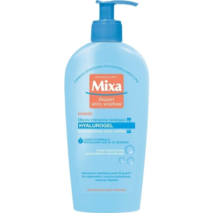Mixa Hyalurogel Moisturizing Milk with Hyaluronic Acid 400ml