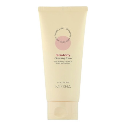 Missha Creamy Latte Cleansing Foam Strawberry 172ml