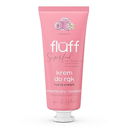 FLUFF Super Food Hand Cream Antibacterial Raspberry 50ml