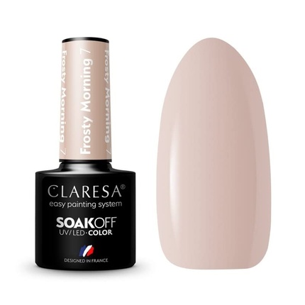 7 Frosty Morning UV Nail Polish 5ml Claresa