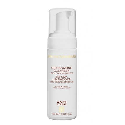 Bruno Vassari Anti Stress Magnesium Eliminates Impurities Cleansing Foam - 150 Ml