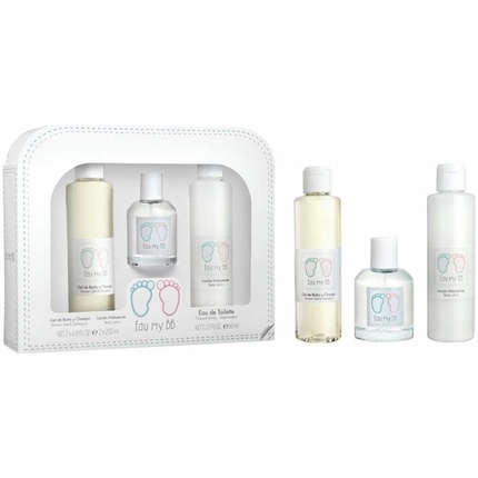 Eau My BB Kids 3 Piece Gift Set 2.03oz Cologne Spray 6.8oz Shower Gel