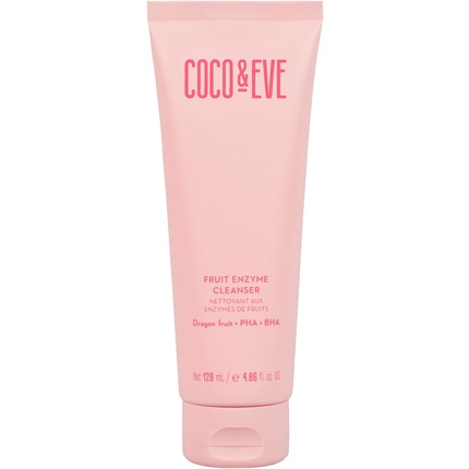 Coco & Eve Fruit Enzyme Cleanser Water Based Gentle Cleanser for Radiant Complexion 4.06 fl oz 120ml