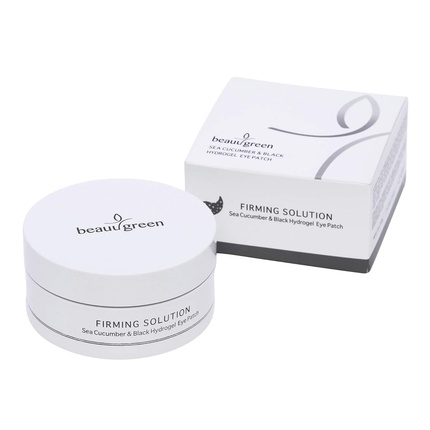 BEAUUGREEN Firming Solution Sea Cucumber & Black Hydrogel Eye Mask 30 Pairs