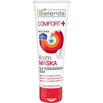 Bielenda Comfort Moisturizing Hand Mask for Dry Skin with 10% Shea Butter 75ml
