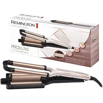 Remington Hair Curler Wave Plate 4 Types of Waves and Hair Volume 5 Temperatures Proluxe CI91AW Modeling