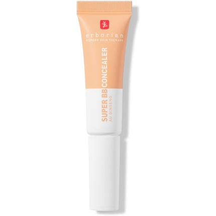 Erborian Super BB Concealer High-Coverage Enriched with Niacinamide and SPF 25 Moisturizing Eye Corrector Natural Finish Korean Cosmetic Doré
