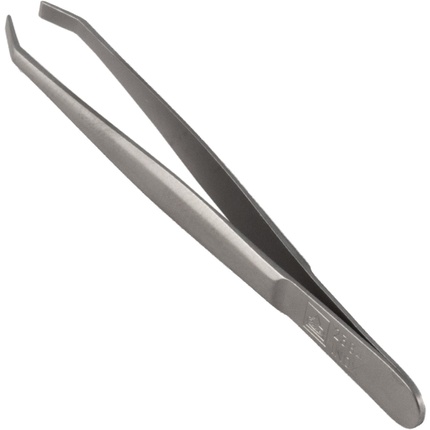 Rust-Free Stainless Steel Tweezers 9cm INOX in Plastic Packaging