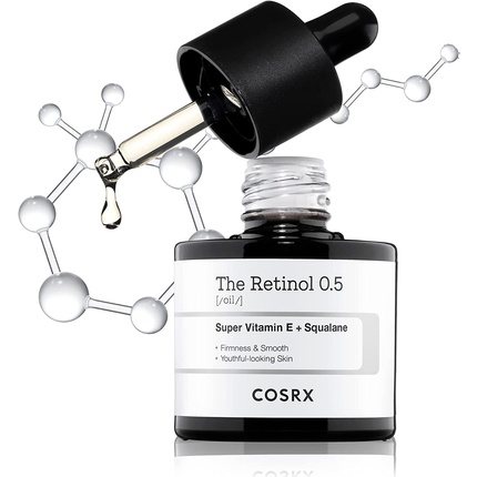 COSRX Retinol 0.5 Oil Anti-Aging Serum with 0.5% Retinoid Treatment for Face Gentle Skin Care for Day and Night Not Tested on Animals No Parabens
