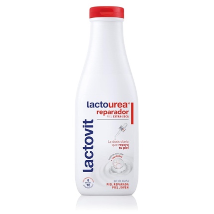 Lactovit Repair Shower Gel Lactourea Moisturizing and Nourishing Creamy and Lightweight Texture with Protein Calcium and Lactourea for Very Dry Skin