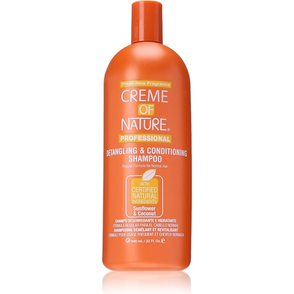 Creme of Nature Professional Detangling and Conditioning Shampoo 946ml White