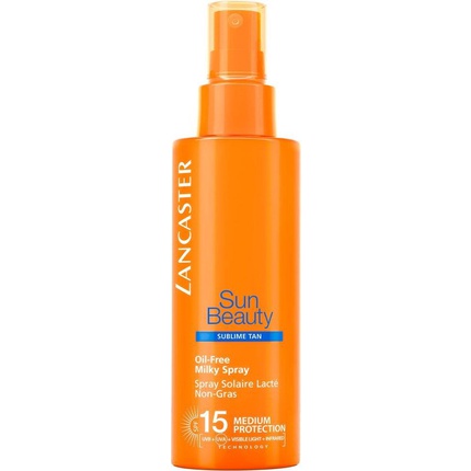 Lancaster Sun Beauty Oil-free Milky Spray Spf15 Sunscreen - 150 Ml