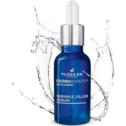 FLOSLEK Wrinkle Filling Serum 30ml - Smooths, Tightens, Moisturizes & Firms - For People Over 30 - For All Skin Types - Dermatologically Tested - Made in the EU
