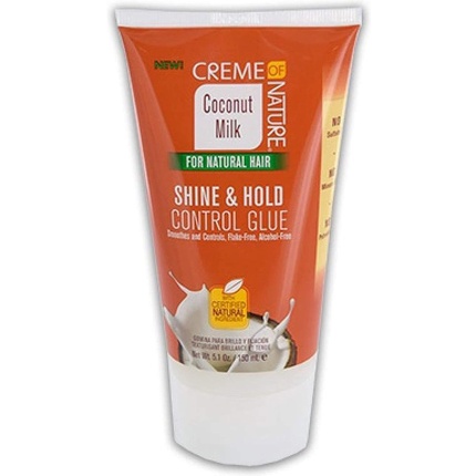 Creme of Nature Coconut Milk Natural Hair Shine & Hold Control Glue 150ml