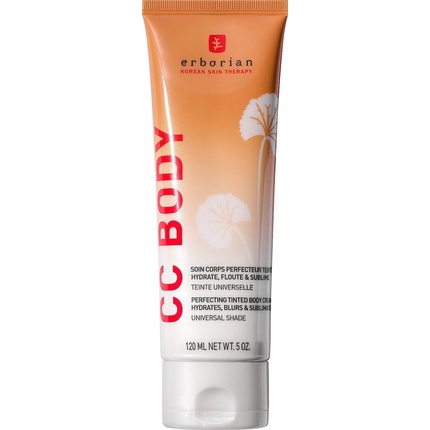 Erborian CC Body Perfecting Tinted Body Cream Moisturizes Blurs Beautifies Korean Cosmetic Treatment Universal Shade 120ml