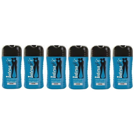 Intesa Guarana Sex 2 in 1 Shower Gel and Shampoo 250ml