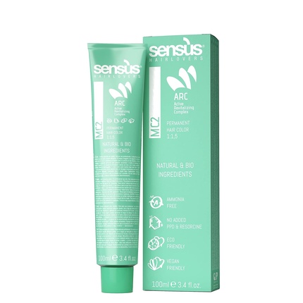 Natural and Organic Hair Color by Sens.us Golden Colors 7.3 Golden Blonde