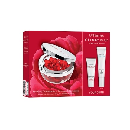 Eris Clinic Way Revitalizing Dermocapsules Set - 30 Pieces, Spf 50 Cream 15 Ml, Bb Cream Spf 50 10 Ml