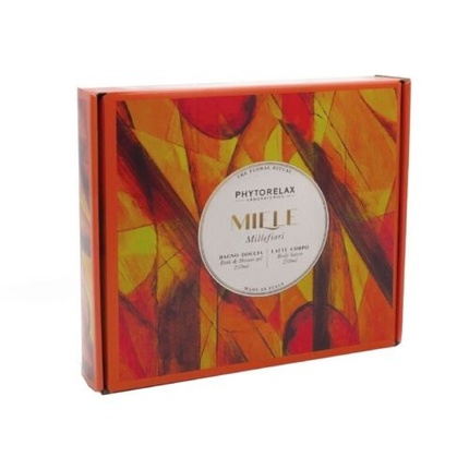 PHYTORELAX Millefiori Honey Kit Bath & Shower Gel 250ml + Body Lotion 250ml