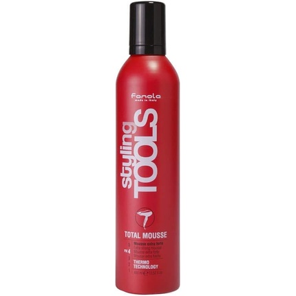 Fanola Total Mousse Extra Strong Hair Mousse with Thermo Technology 400