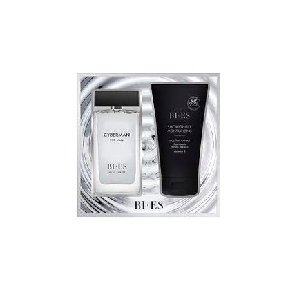 Bi-Es Cyberman Eau De Toilette 90ml & Shower Gel 150ml Set