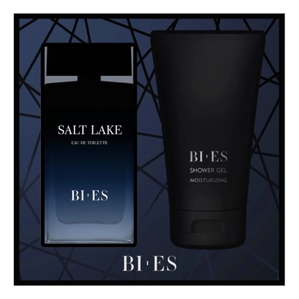 Bi-Es Salt Lake Eau De Toilette Set - 90ml Eau De Toilette With 150ml Shower Gel