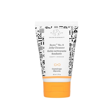 Drunk Elephant Beste No. 9 Jelly Cleanser 2 fl oz Gentle Face Wash and Makeup Remover for All Skin Types