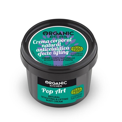 Organic Kitchen Pop Art Anti-Cellulite-Lifting Cream 100ml Plastic