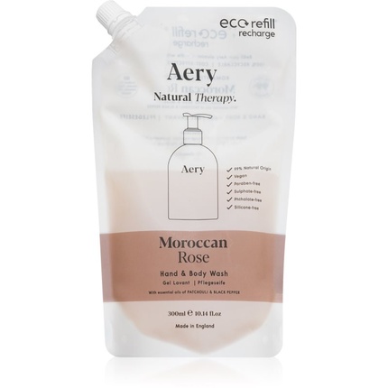 Aery Moroccan Rose Liquid Hand and Body Soap Refill - 300 ml