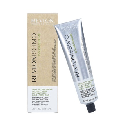 Revlonissimo Color Sublime Vegan Hair Dye Without Ammonia 7.4 Coppery Blond 75ml
