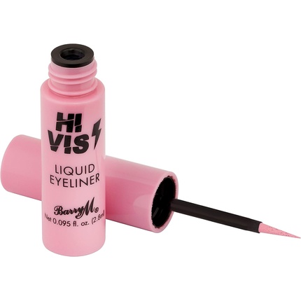 Barry M Cosmetics Hi Vis Liquid Eyeliner Unleashed 15.68ml Pink