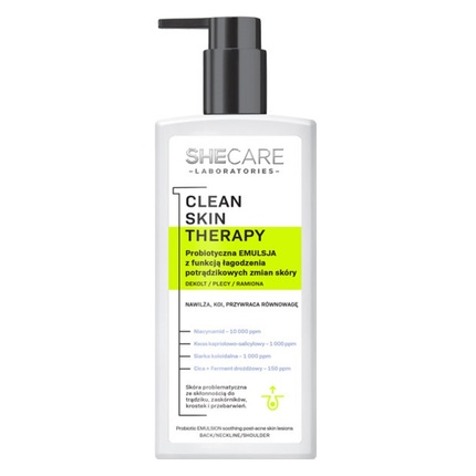 Shecare Prebiotic Soothing Body Emulsion 225ml