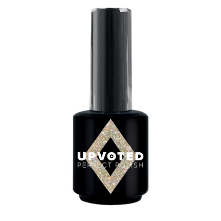NailPerfect UPVOTED Glitter Soak Off Gelpolish #195 Golden Girl 15ml
