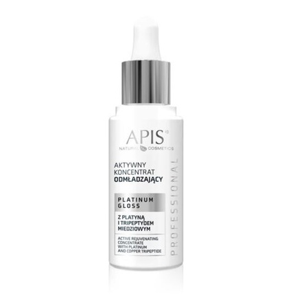 Apis Platinum Gloss Active Rejuvenation Concentrate with Copper Tripeptide 30ml