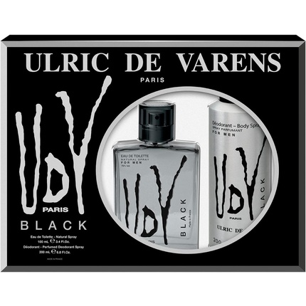 Ulric de Varens UDV Black EDT 200ml Spray Deodorant 100