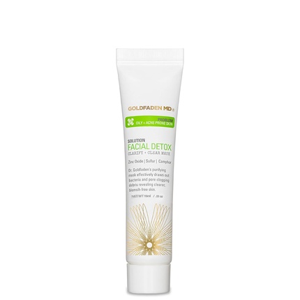 Goldfaden Md Facial Detox Mask Clarifying Face Mask with Zinc Oxide and Sulfur