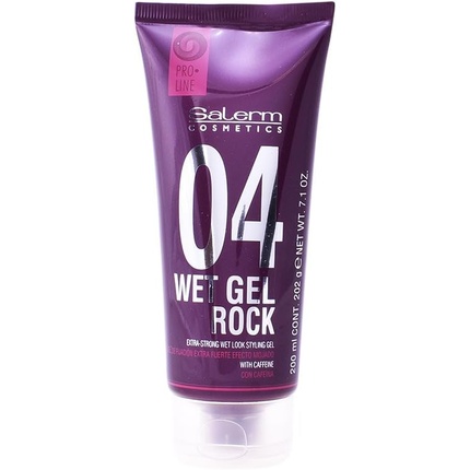 Wet Gel Rock Extra-Strong Wet Look Styling Gel 200ml