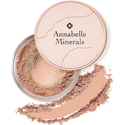 Annabelle Minerals Natural Mineral Powder Blush Matte Makeup Finish Highly Pigmented Long-Lasting Makeup Fresh Natural Look for All Skin Types Vegan 4g Satin Honey
