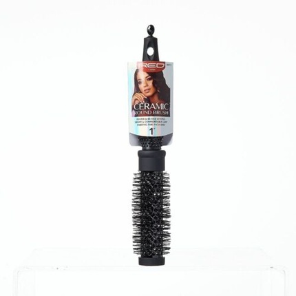 Red By Kiss Ceramic Round Brush 1" Hh11