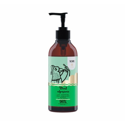 YOPE Soul Wind Relaxing Natural Shower Gel Himalayan Cedar 400ml
