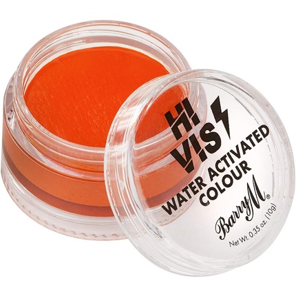 Barry M Cosmetics Hi Vis Water Activated Colour Pigment Potency Orange 34ml