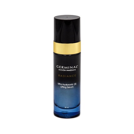 GERMINAL Hyaluronic Acid Face Serum with Double Lifting Effect for All Skin Types Over 35 Years Reducing Wrinkles 30ml