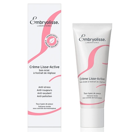 EMBRYOLISSE Smooth-Active Cream 1.35 fl. oz. Women Face & Neck Cream for All Skin Types Moisturizer with 95% Natural Ingredients