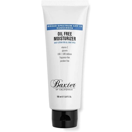 Baxter of California Oil Free Moisturizer Lightweight Facial Moisturizer 120ml Full Size