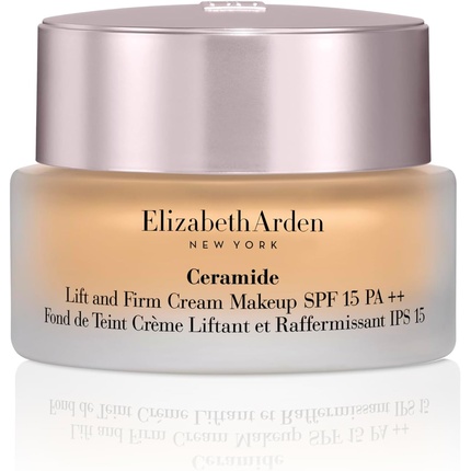 Elizabeth Arden Ceramide Lift and Firm Makeup SPF15 PA++ 30ml 340W Creamy Foundation Radiant Finish for Normal to Dry Skin