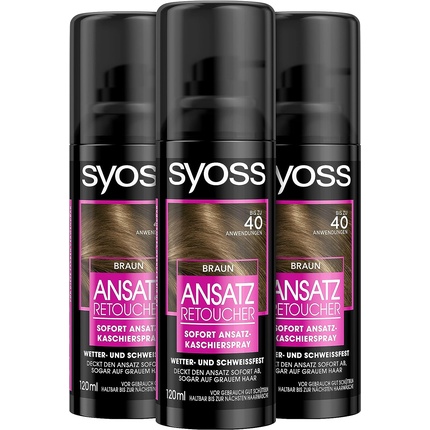 Syoss Root Retoucher Concealer Spray Brown Level 1 120ml