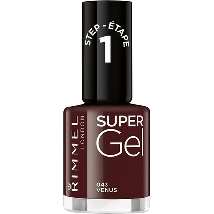 Rimmel London Super Gel Nail Polish 12ml 43 Venus