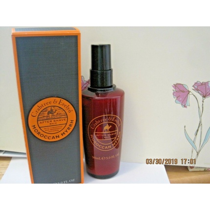 Crabtree & Evelyn Moroccan Myrrh After Shave Balm 3oz - New in Box
