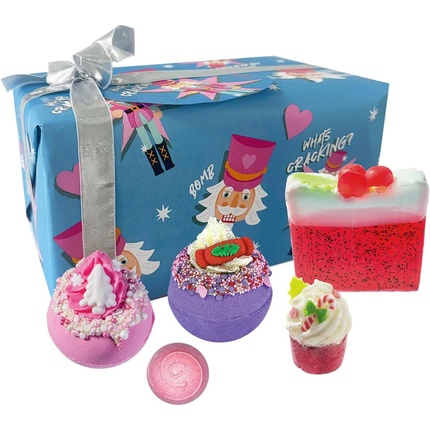 Bomb Cosmetics What's Cracking Festive Christmas Handmade Wrapped Bath & Body