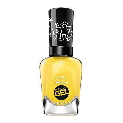 Sally Hansen Miracle Gel Keith Haring Collection Nail Polish Writing on the Walls 0.5 fl oz